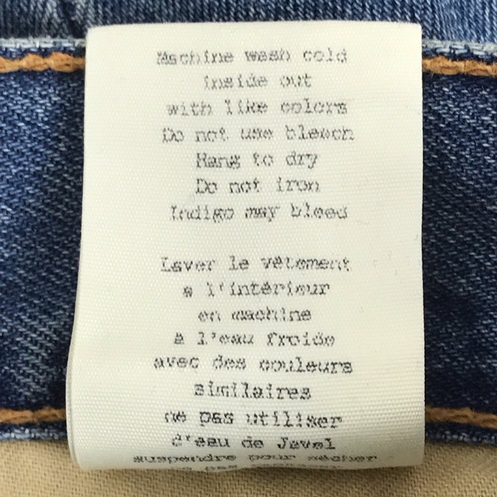 NEW Rag Bone Distress Denim Cut Off Short Size 29 - Picture 8 of 8